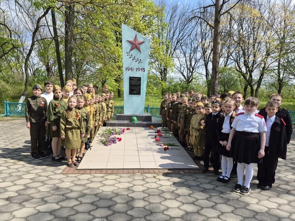 Символы доблести на карте России.